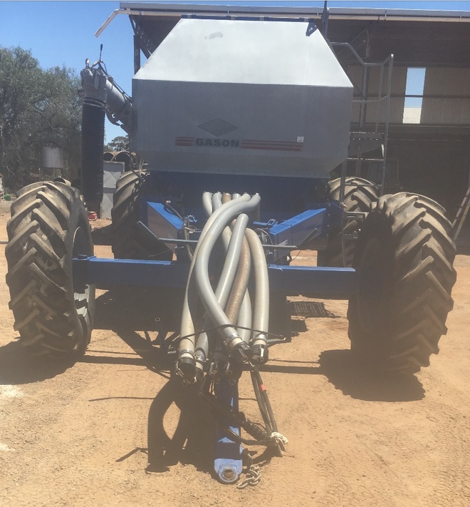 Gason Air Seeder x 12,000 LTR & Double Shoot Machinery